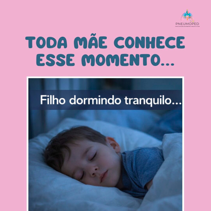 Toda mae conhece esse momento tosse madrugada