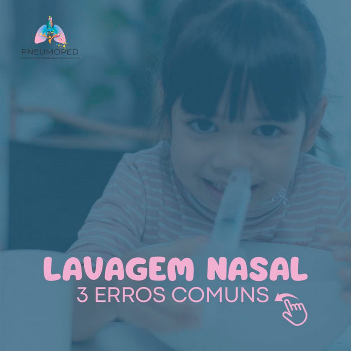 3 erros comuns lavagem nasal