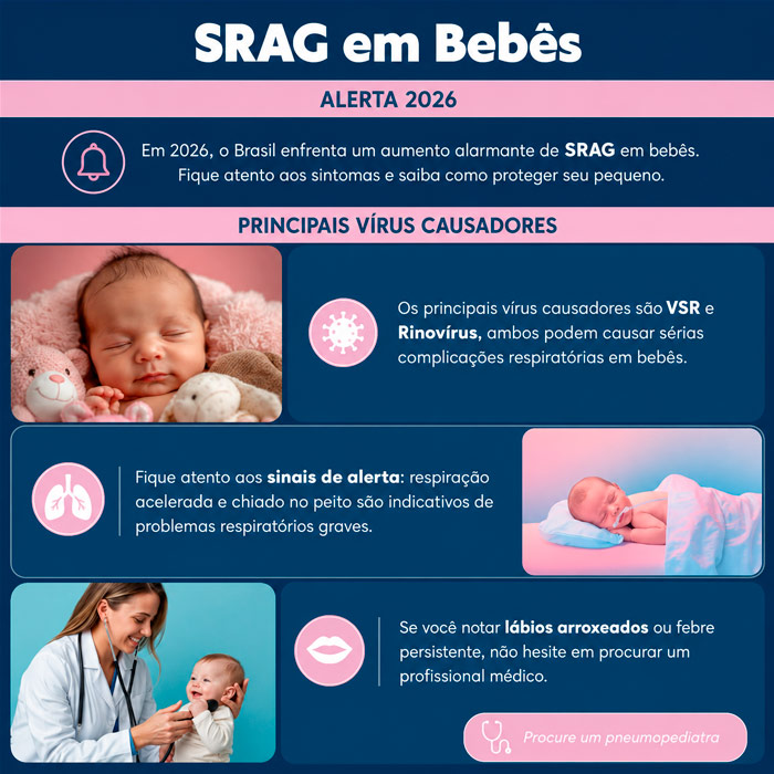 Srag bebes sinais alerta