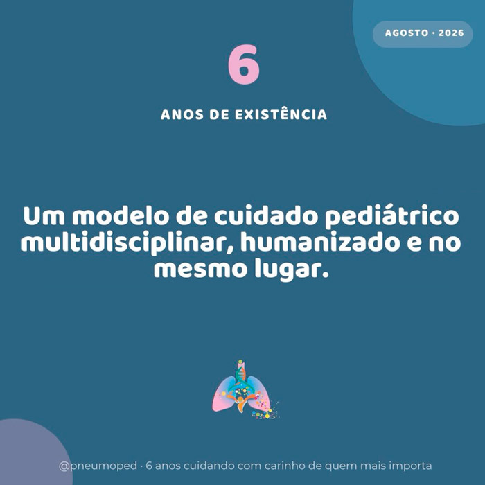 Pneumoped 6 anos modelo cuidado pediatrico multidisciplinar