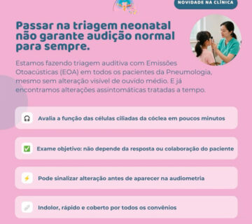Triagem auditiva eoa pacientes pneumologia pneumoped 360x320