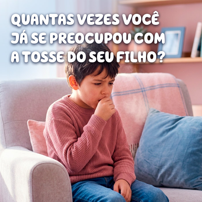 Quantas vezes preocupou tosse filho